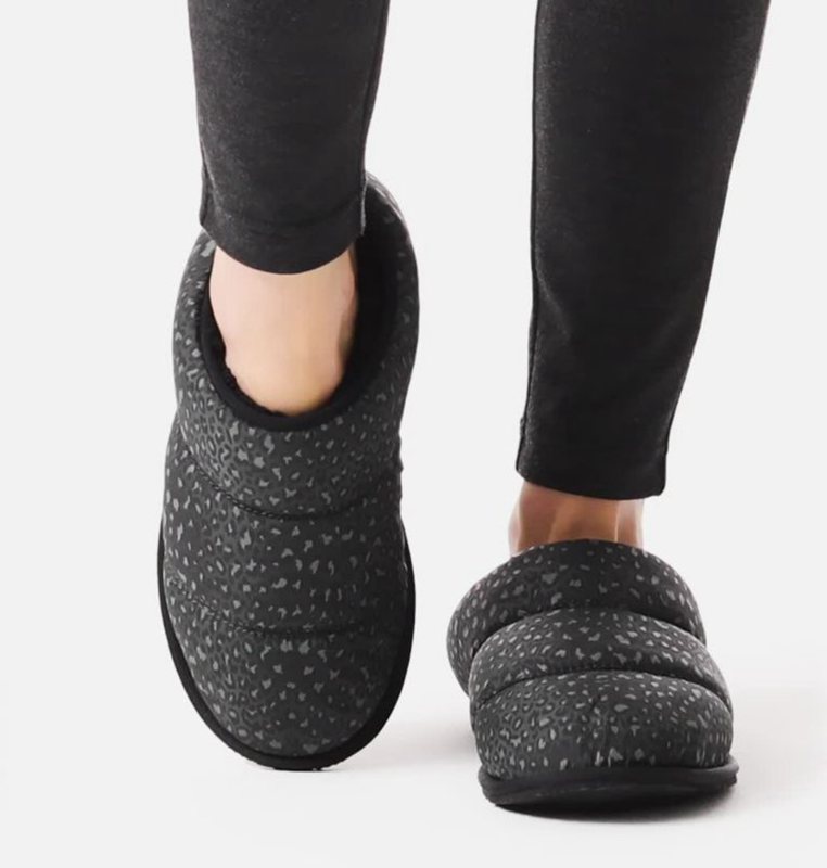 Womens Slippers Black - Sorel Go™ - Bodega Run - 415-JFWPGY